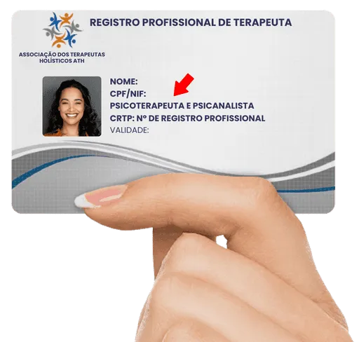 Carteira Psicoterapeuta e Psicanalista