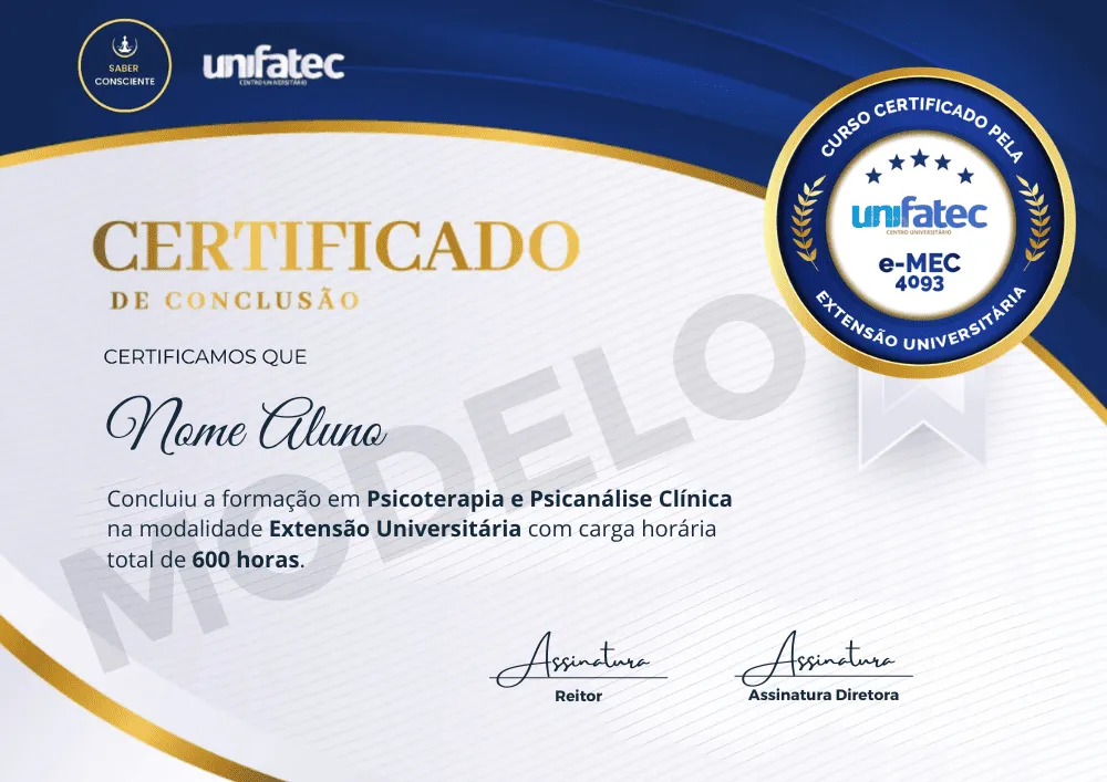Certificado Extensão